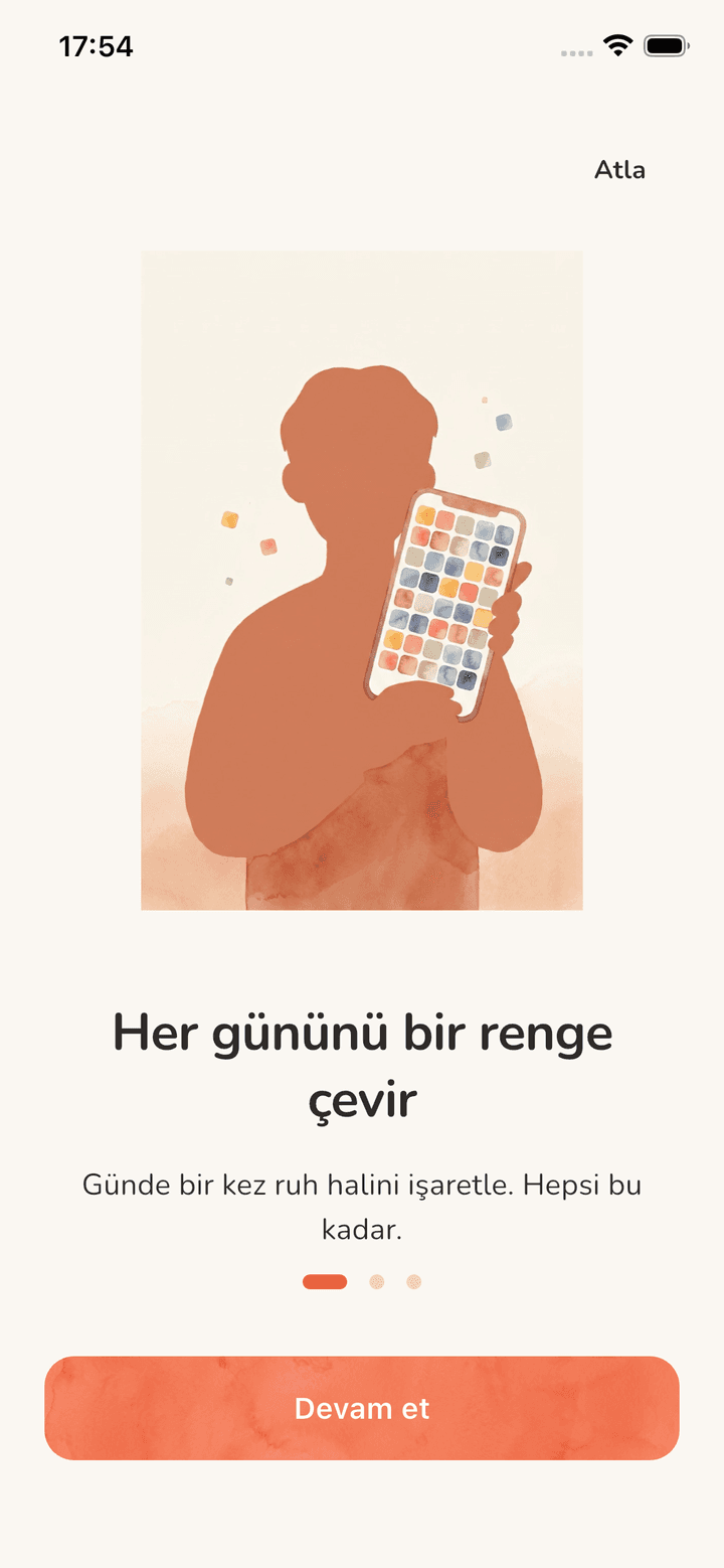 Her gününü bir renge çevir
